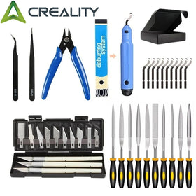 3D Model Grinding Tool Deburring Engraving Knife Kit Carving Tool DIY File Cutter Scraper Trimming Tool 3D Print Tool Kit