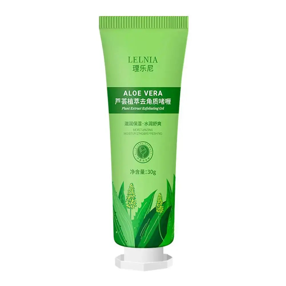 Gel exfoliante de aloe vera para rostro y cuerpo